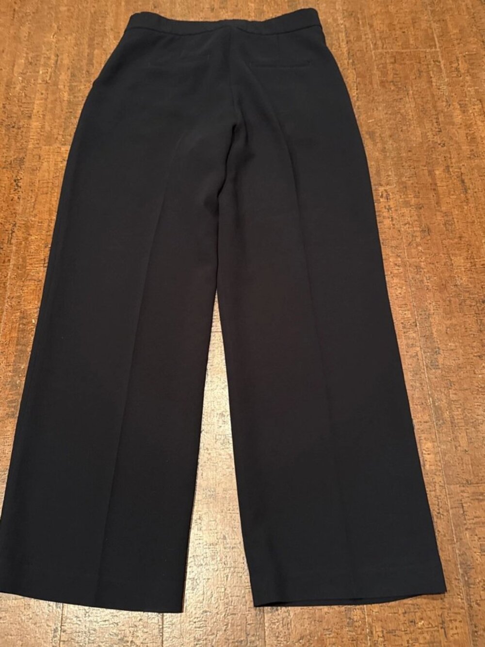 Aritzia Wilfred Women’s 12 Black The Limitless Crepette Wide Leg Dress Pants - Picture 3 of 7